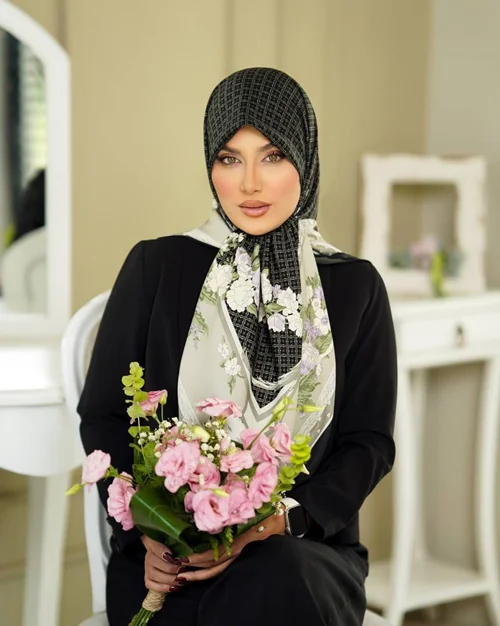 روسری مجلسی کد M-0776