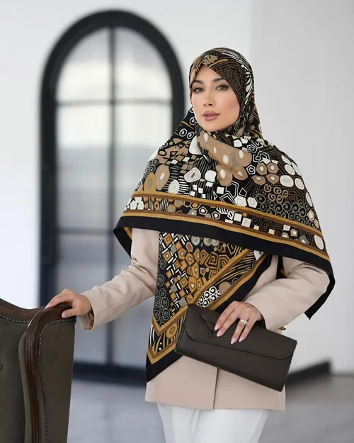 روسری مجلسی کد M-0811